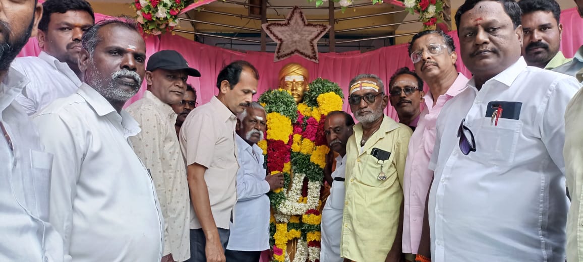 பரமக்குடியில் கப்பலோட்டிய தமிழன் வ.வு.சி யின் 87வது குருபூஜை விழா !