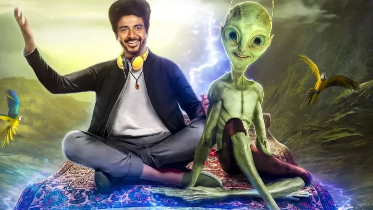 இயற்கை வளங்களைச் சுரண்டி உலகை ஆள நினைக்கும் கார்பரேட் நிறுவனம் ! “அயலான்” திரைவிமர்சனம்