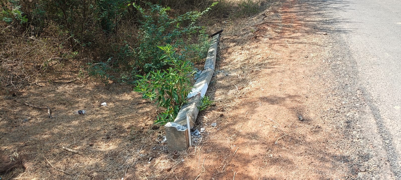 மர்ம நபர்களால் சேதப்படுத்தப்படும் மின் கம்பங்கள் ! கண்டுகொள்ளாத ஊராட்சி நிர்வாகம் !