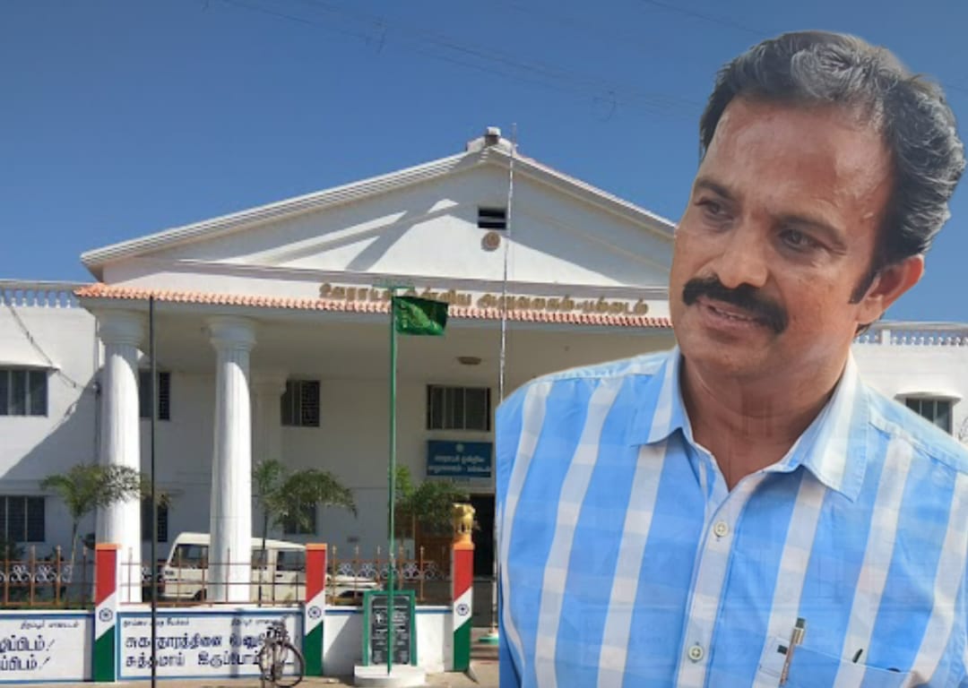 ஊழல் வழக்கில் சிக்கிய அதிகாரிக்கு ஊராட்சி ஒன்றியத்தில் உயர் பதவியா ? பல்லடத்தில் பரபரப்பு !