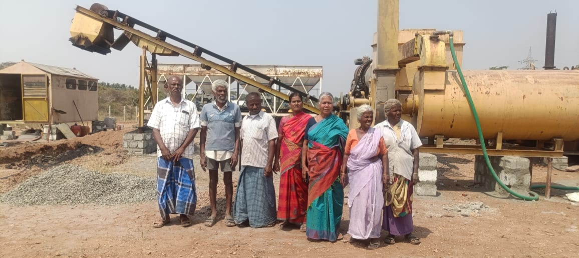 சட்ட விரோதமாக இயங்கிவரும் தார் தொழிற்சாலையை மூட விவசாயிகள் கோரிக்கை !